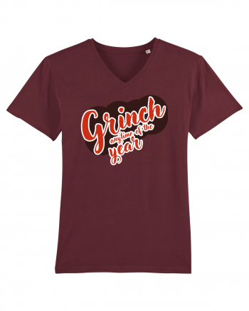 Grinch anytime of the year Burgundy