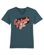 Grinch anytime of the year Tricou mânecă scurtă guler V Bărbat Presenter