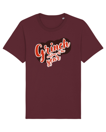 Grinch anytime of the year Burgundy