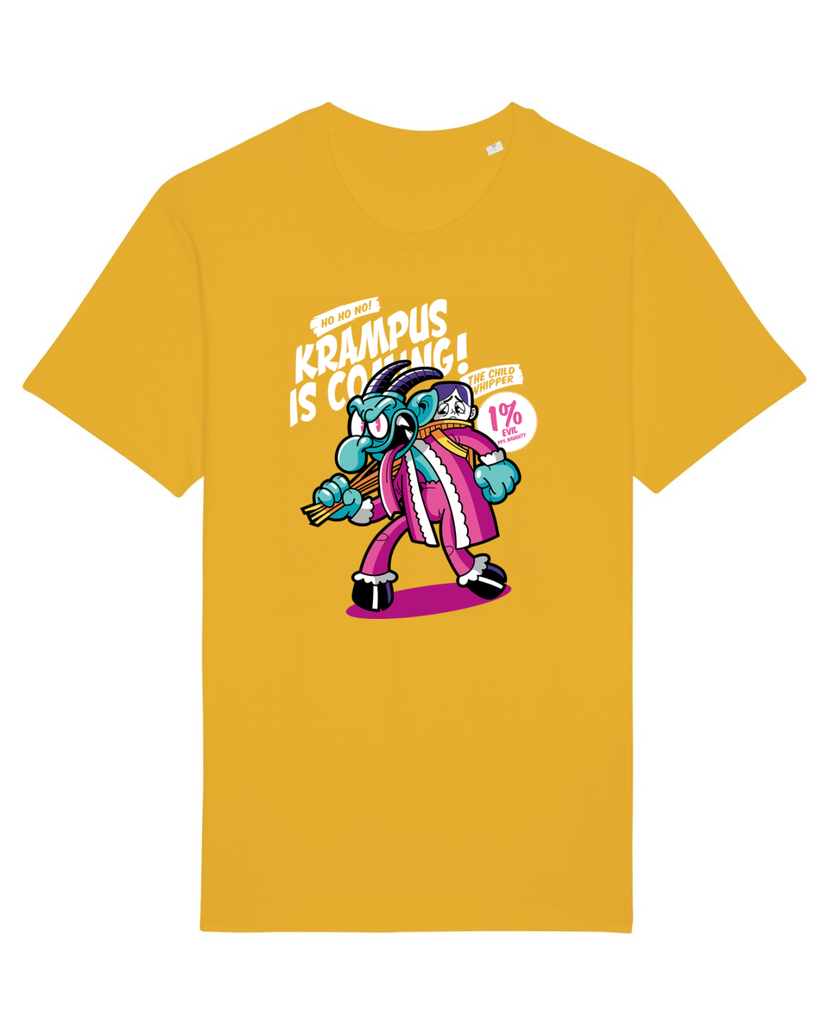 Tricou mânecă scurtă Unisex Rocker Spectra Yellow