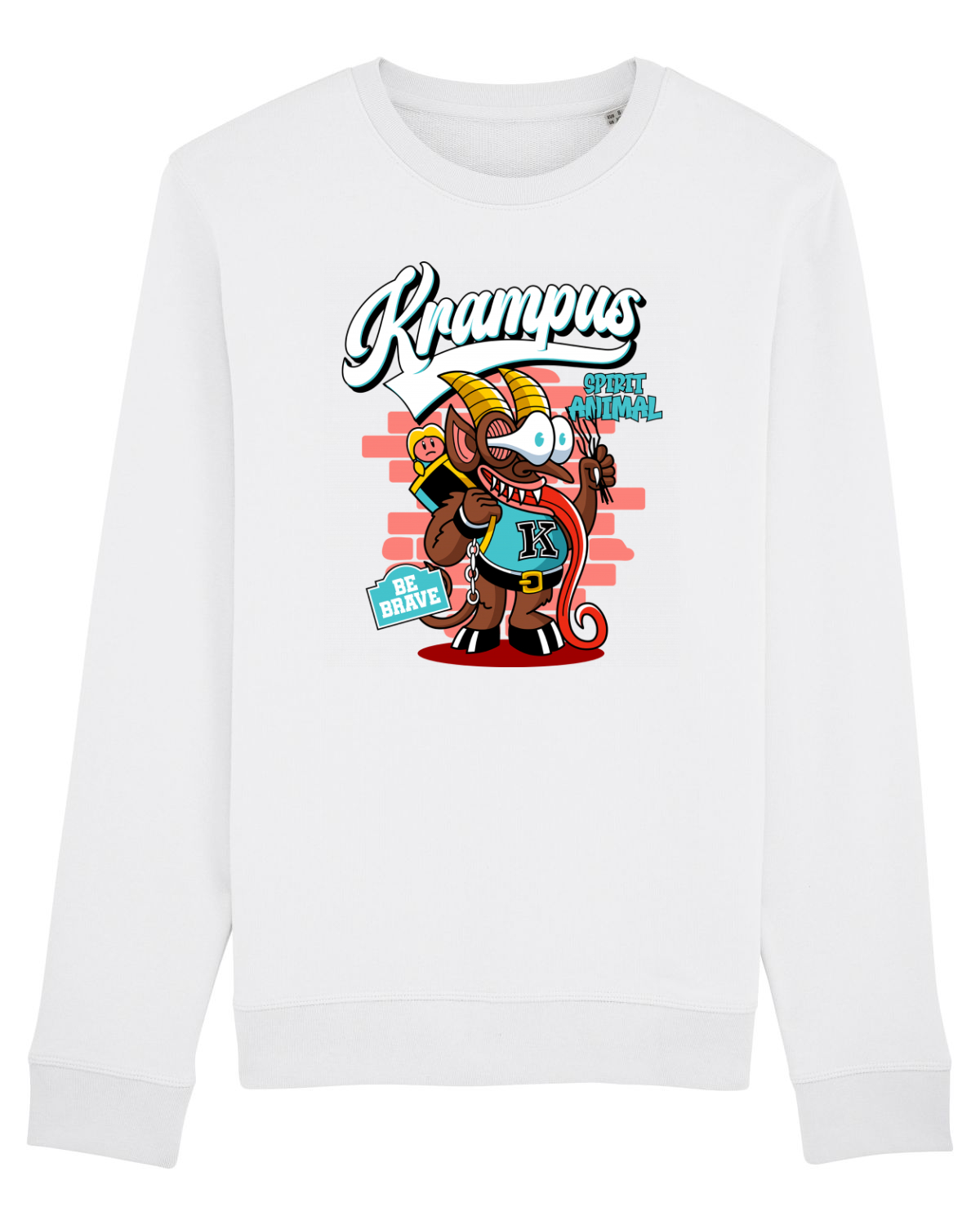 Bluză mânecă lungă Unisex Rise White