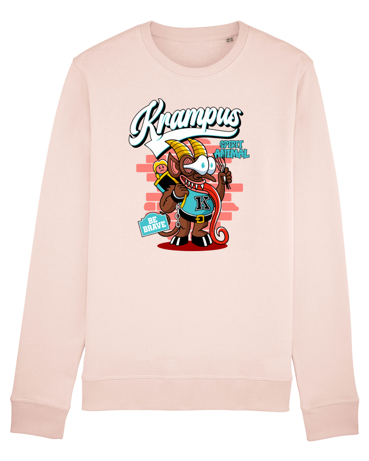 Bluză mânecă lungă Unisex Rise Candy Pink