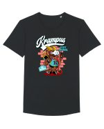 Krampus Spirit Animal Tricou mânecă scurtă guler larg Bărbat Skater