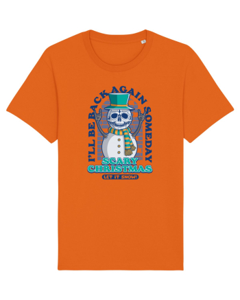 I'll Be Back Again Someday | Scary Christmas Bright Orange
