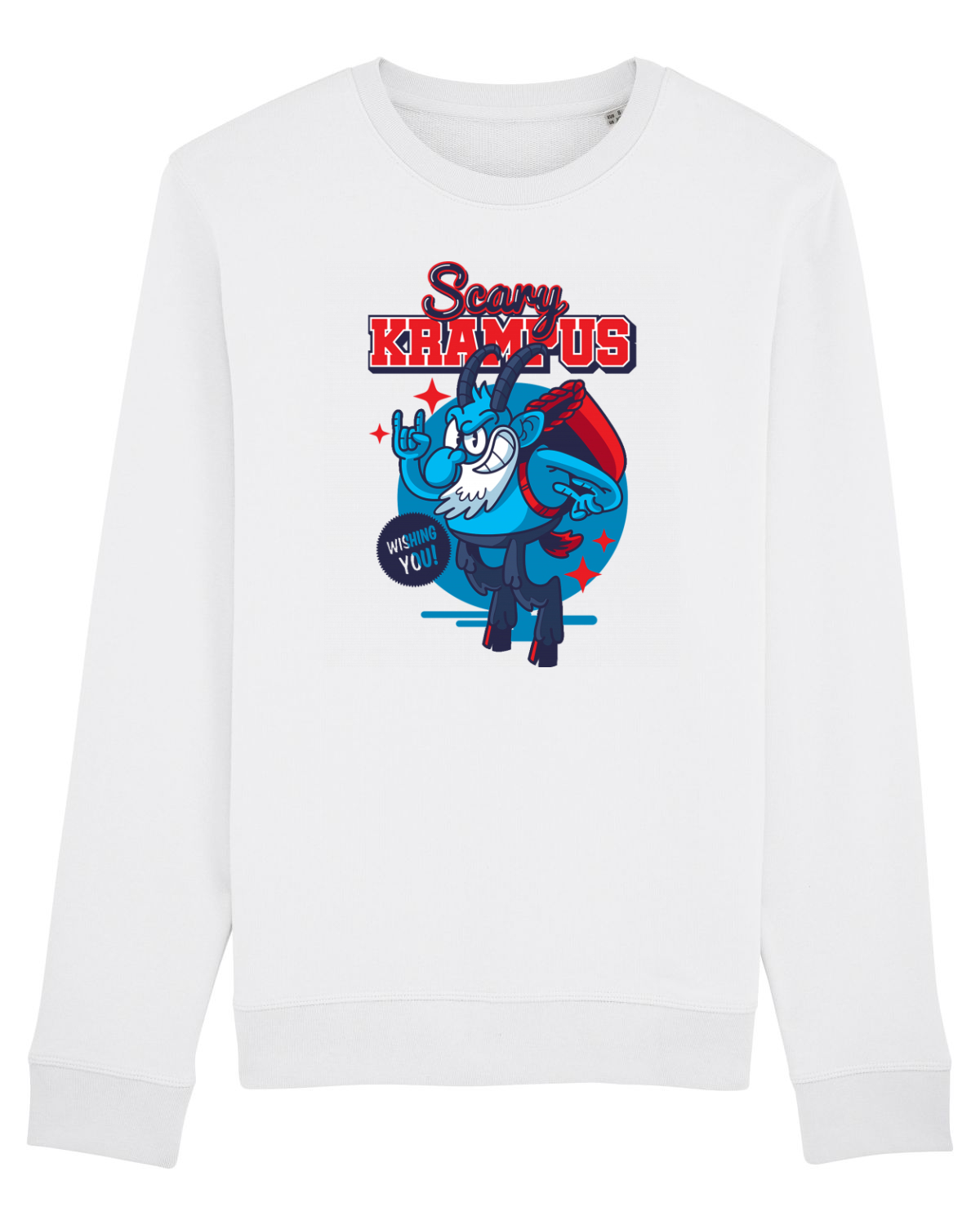 Bluză mânecă lungă Unisex Rise White