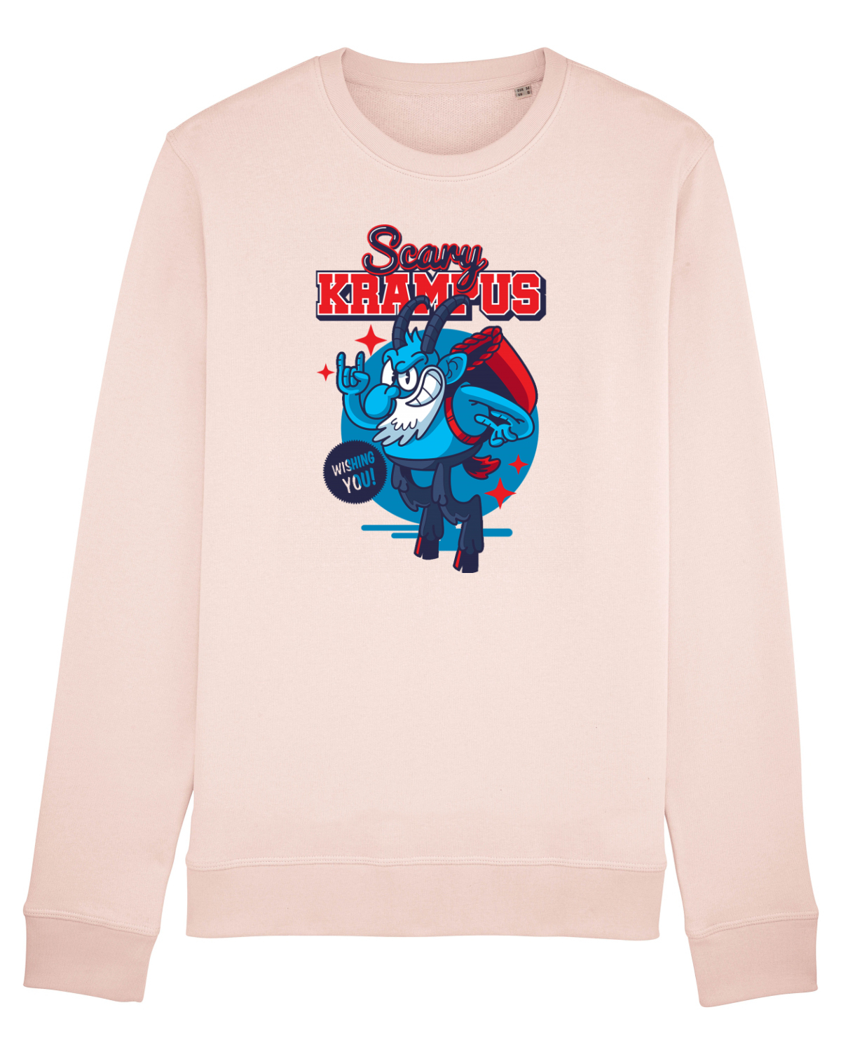 Bluză mânecă lungă Unisex Rise Candy Pink