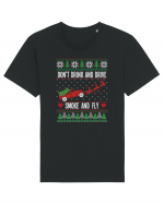 amuzant cu motive de Crăciun - Do not drink and drive Tricou mânecă scurtă Unisex Rocker