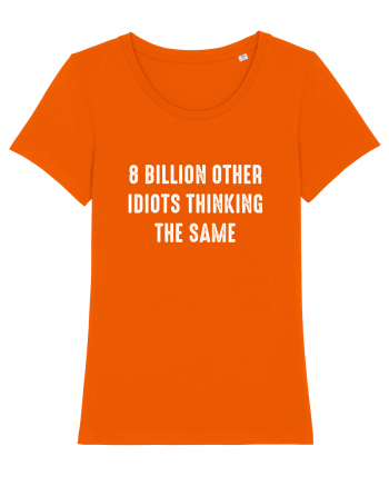 8 Billion Bright Orange