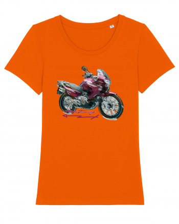 Adventure motorcycles are fun Transalp 650 Bright Orange