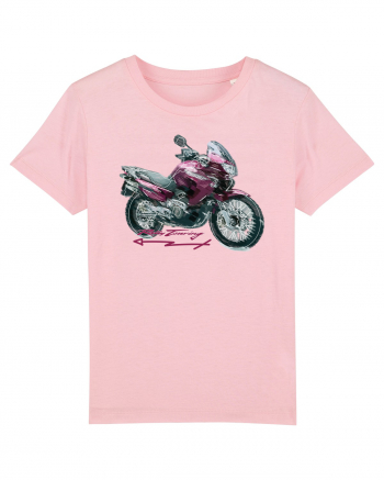 Adventure motorcycles are fun Transalp 650 Cotton Pink
