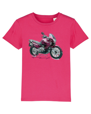 Adventure motorcycles are fun Transalp 650 Raspberry