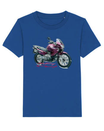 Adventure motorcycles are fun Transalp 650 Majorelle Blue