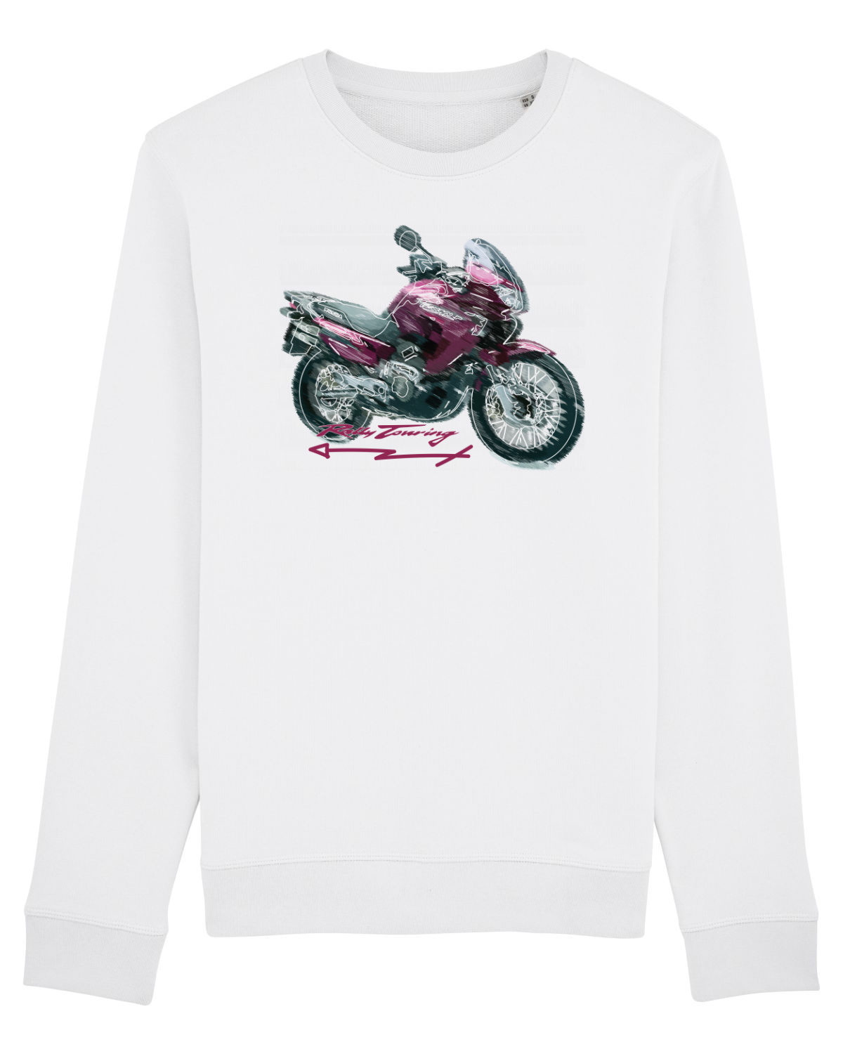 Bluză mânecă lungă Unisex Rise White