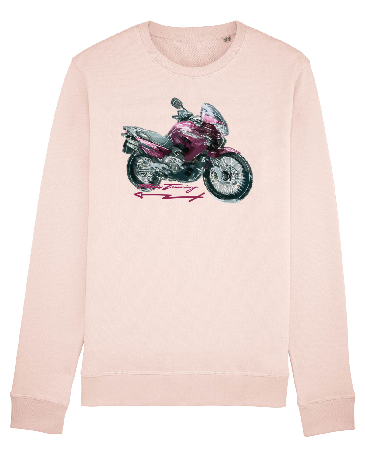 Bluză mânecă lungă Unisex Rise Candy Pink