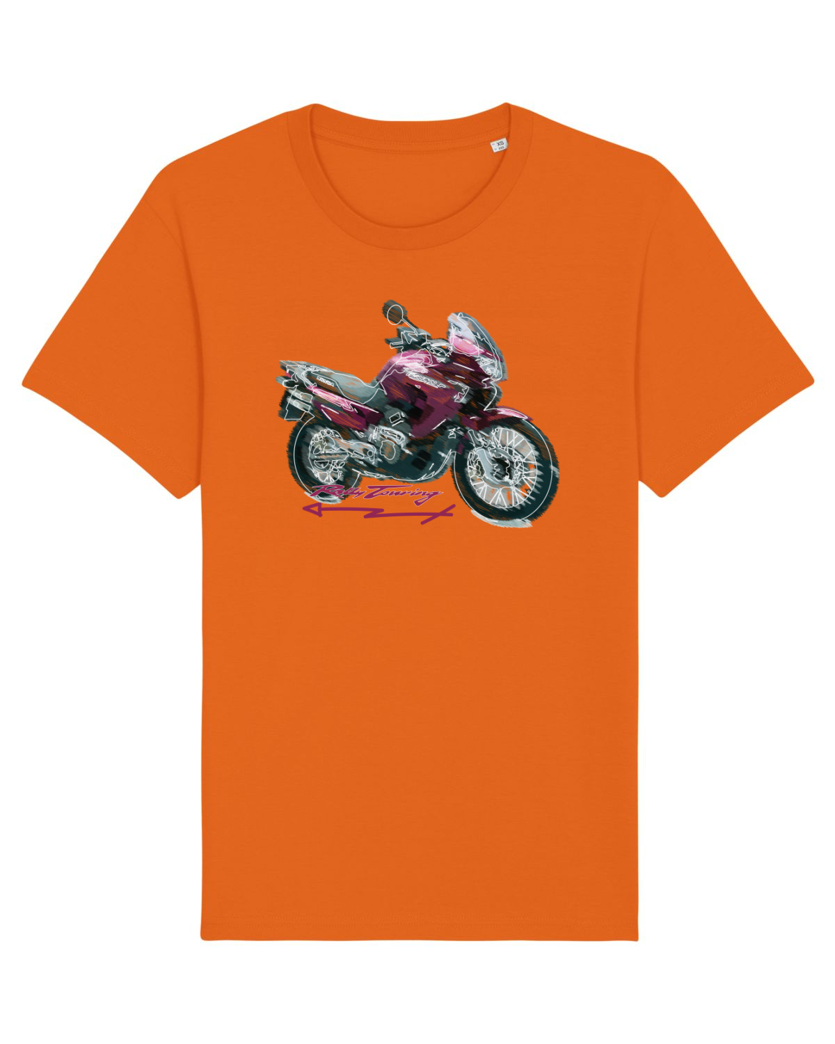 Tricou mânecă scurtă Unisex Rocker Bright Orange