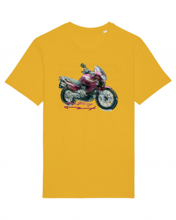 Adventure motorcycles are fun Transalp 650 Spectra Yellow