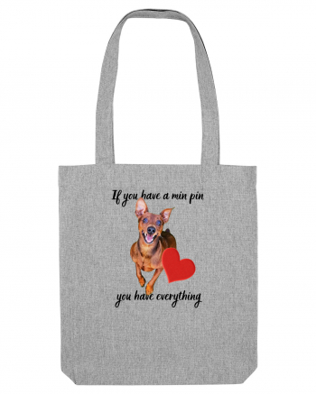 Pinscher love Heather Grey