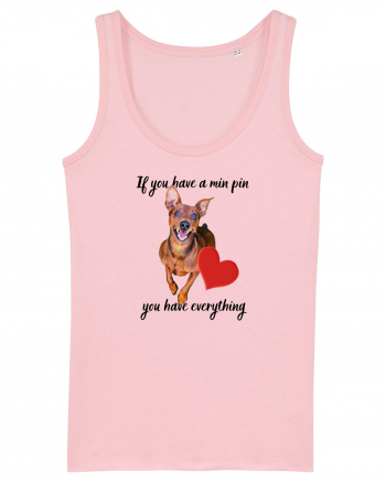 Pinscher love Cotton Pink