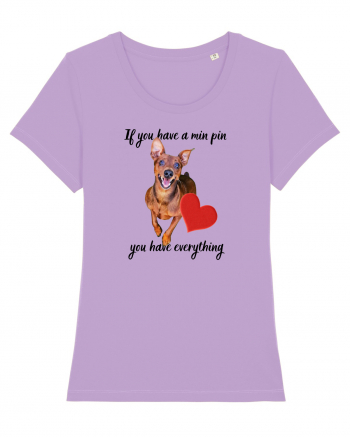 Pinscher love Lavender Dawn