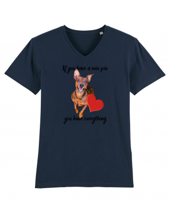 Pinscher love French Navy