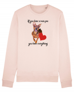 Pinscher love Bluză mânecă lungă Unisex Rise