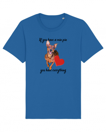 Pinscher love Royal Blue