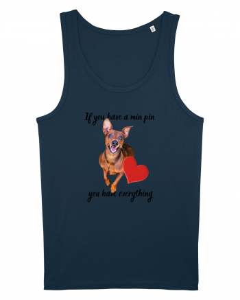 Pinscher love Navy