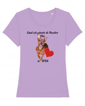 Iubitor de animale Pinscher Pitic Lavender Dawn