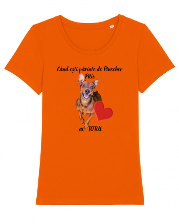 Iubitor de animale Pinscher Pitic Bright Orange