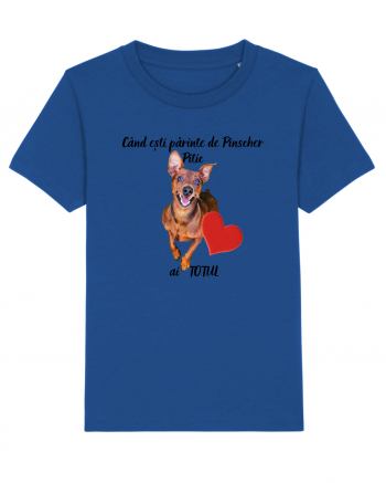 Iubitor de animale Pinscher Pitic Majorelle Blue