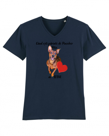 Iubitor de animale Pinscher Pitic French Navy