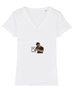 Never miss a shot Tricou mânecă scurtă guler V Damă Evoker