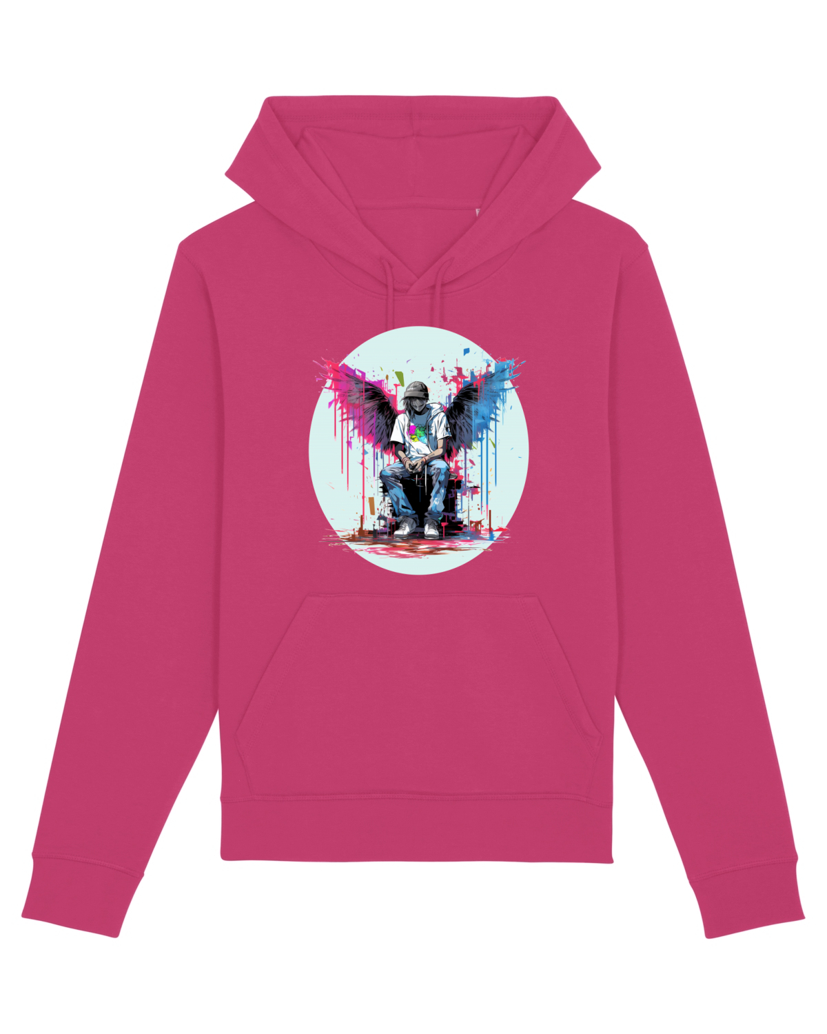 Hanorac Unisex Drummer Raspberry