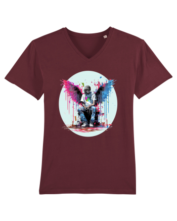Urban male fairy Burgundy