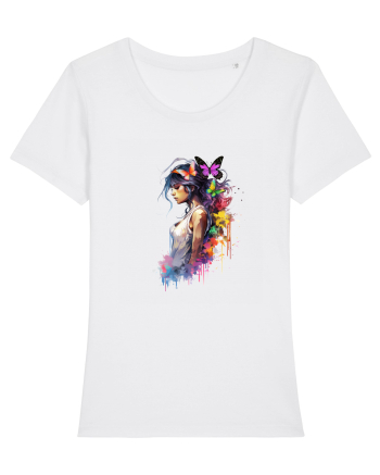Spring Girl White