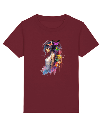 Spring Girl Burgundy