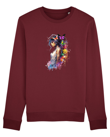 Spring Girl Burgundy