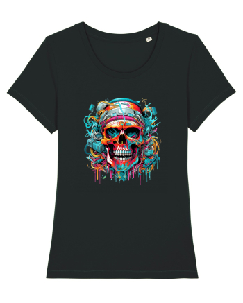 Graffiti skull  Black