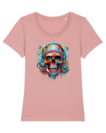 Graffiti skull  Canyon Pink