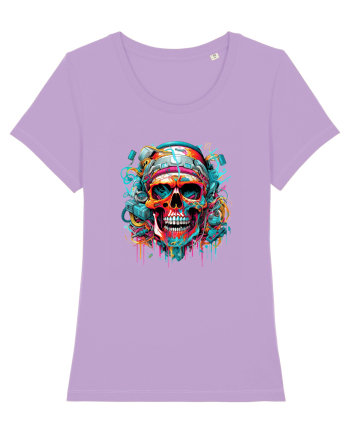 Graffiti skull  Lavender Dawn