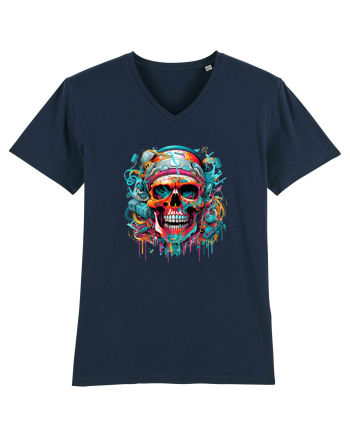 Graffiti skull  French Navy