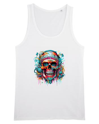 Graffiti skull  White