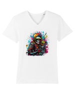 Gamer Tricou mânecă scurtă guler V Bărbat Presenter