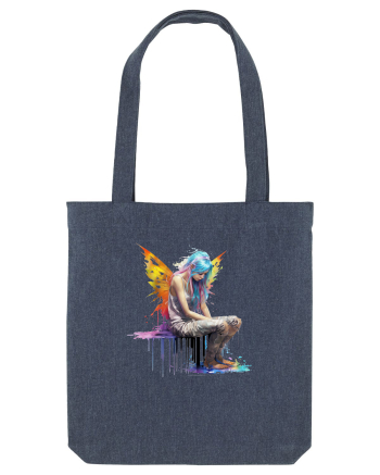 Urban Fairy Girl Midnight Blue