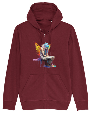 Urban Fairy Girl Burgundy