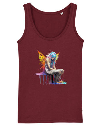 Urban Fairy Girl Burgundy