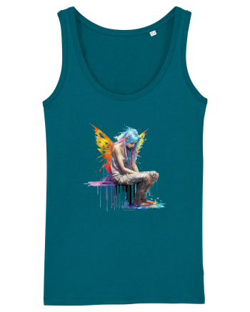 Urban Fairy Girl Ocean Depth