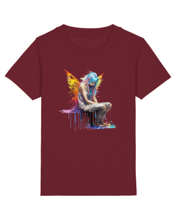 Urban Fairy Girl Burgundy