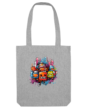 Urban  Graffiti Heather Grey