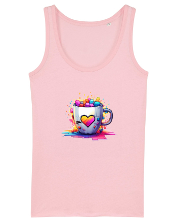 Graffiti Coffee  cup Cotton Pink